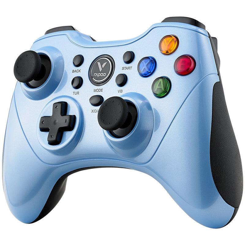 RAPOO V600S verze 2023 Kabelový bezdrátový dvourežimový vibrační herní ovladač Kompatibilní s herními konzolami pro více platforem Ergonomický gamepad s joystickem RAPOO V600S verze 2023 Kabelový bezdrátový dvourežimový vibrační herní ovladač Kompatibilní s herními konzolami pro více platforem Ergonomický gamepad s joystickem